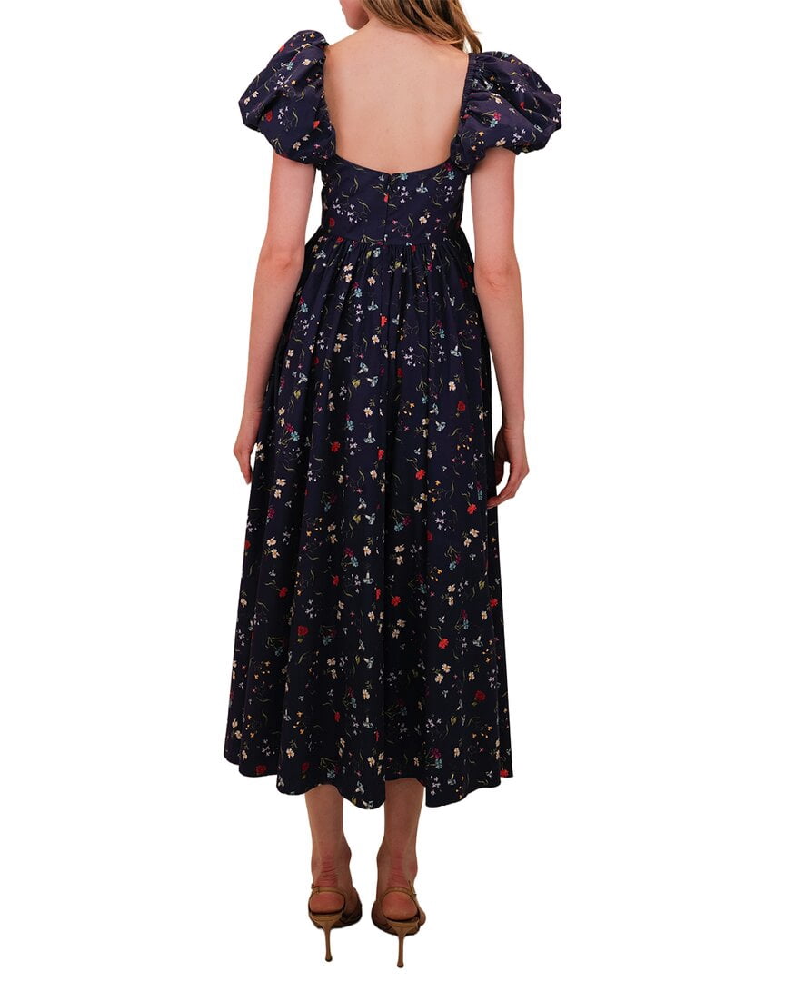 thumbnail image 2 of AZEEZA womens Rory Midi Dress, xs, 2 of 3