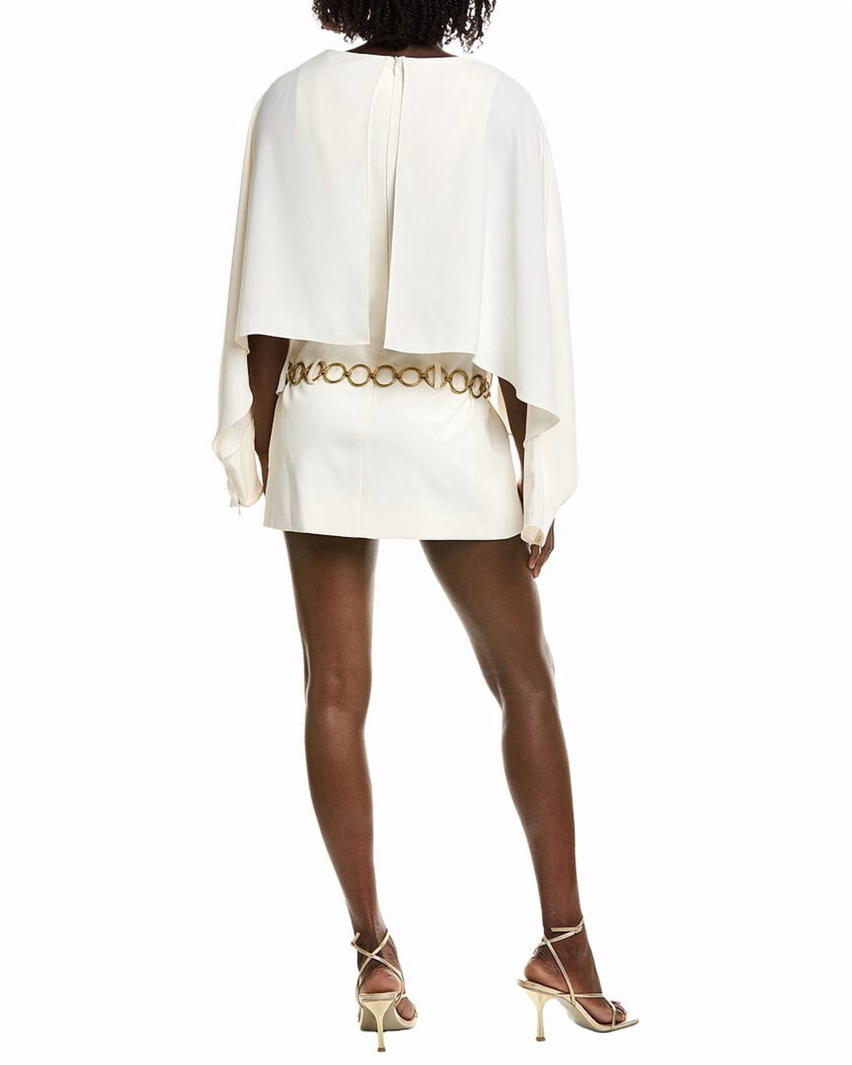 thumbnail image 2 of ALEXIS womens Kellis Dress With Belt, l, White, 2 of 3