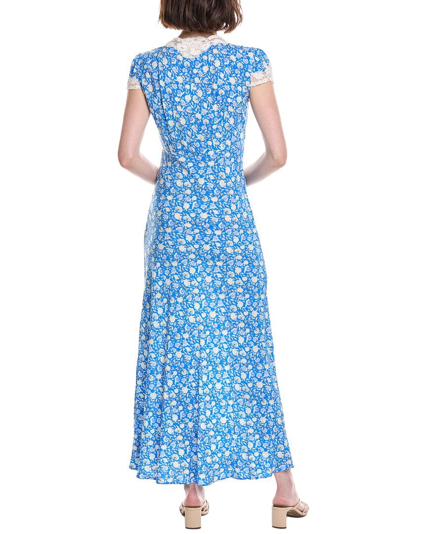 thumbnail image 2 of Colette Rose womens Maxi Dress, l, Blue, 2 of 3