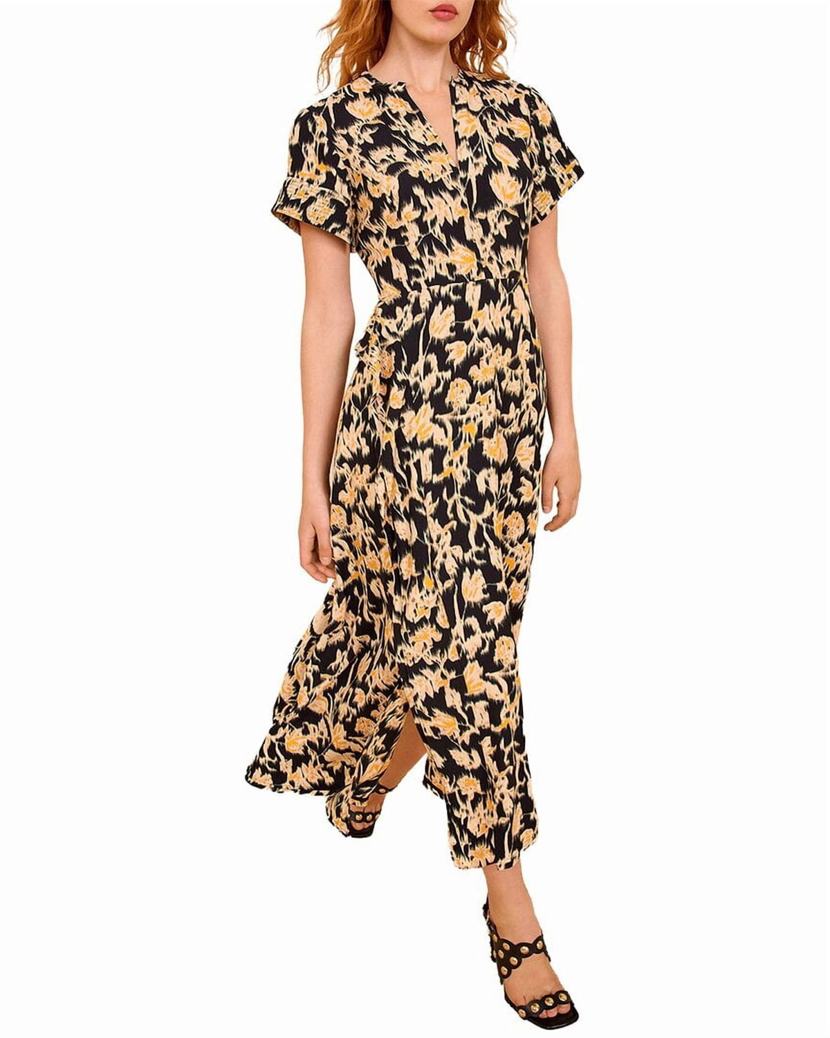 thumbnail image 3 of Ulla Johnson womens Nadya Midi Dress, 12, 3 of 4