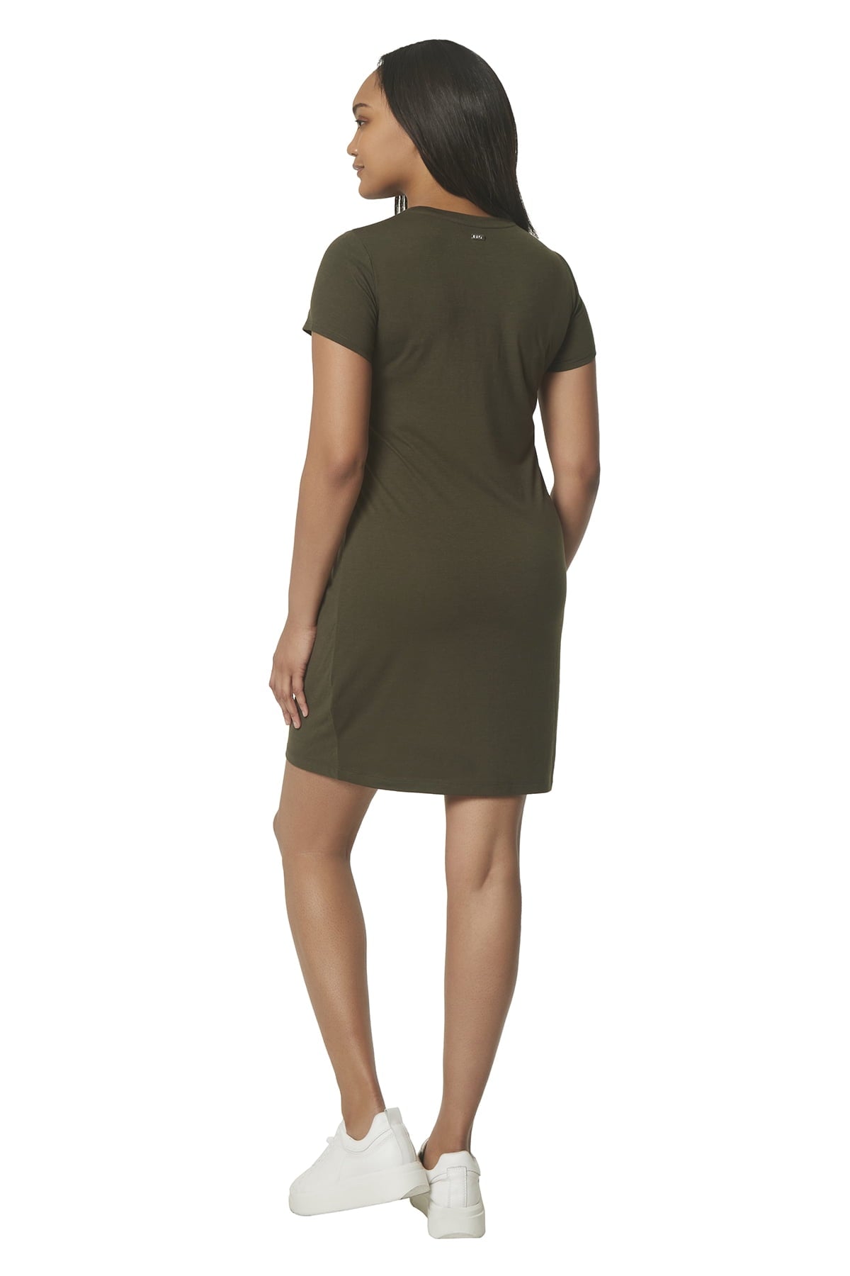 thumbnail image 2 of Marc New York Performance Asymmetrical Twist T-shirt Dress, 2 of 3