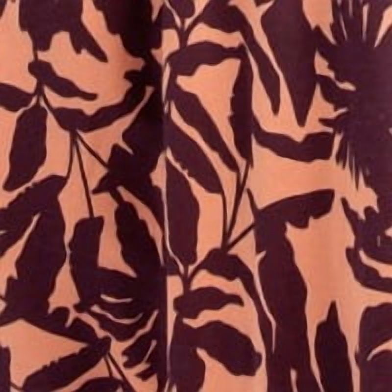 thumbnail image 5 of Weird Fish Artemis Printed Jersey Shift Dress - Orange, 4, 5 of 5