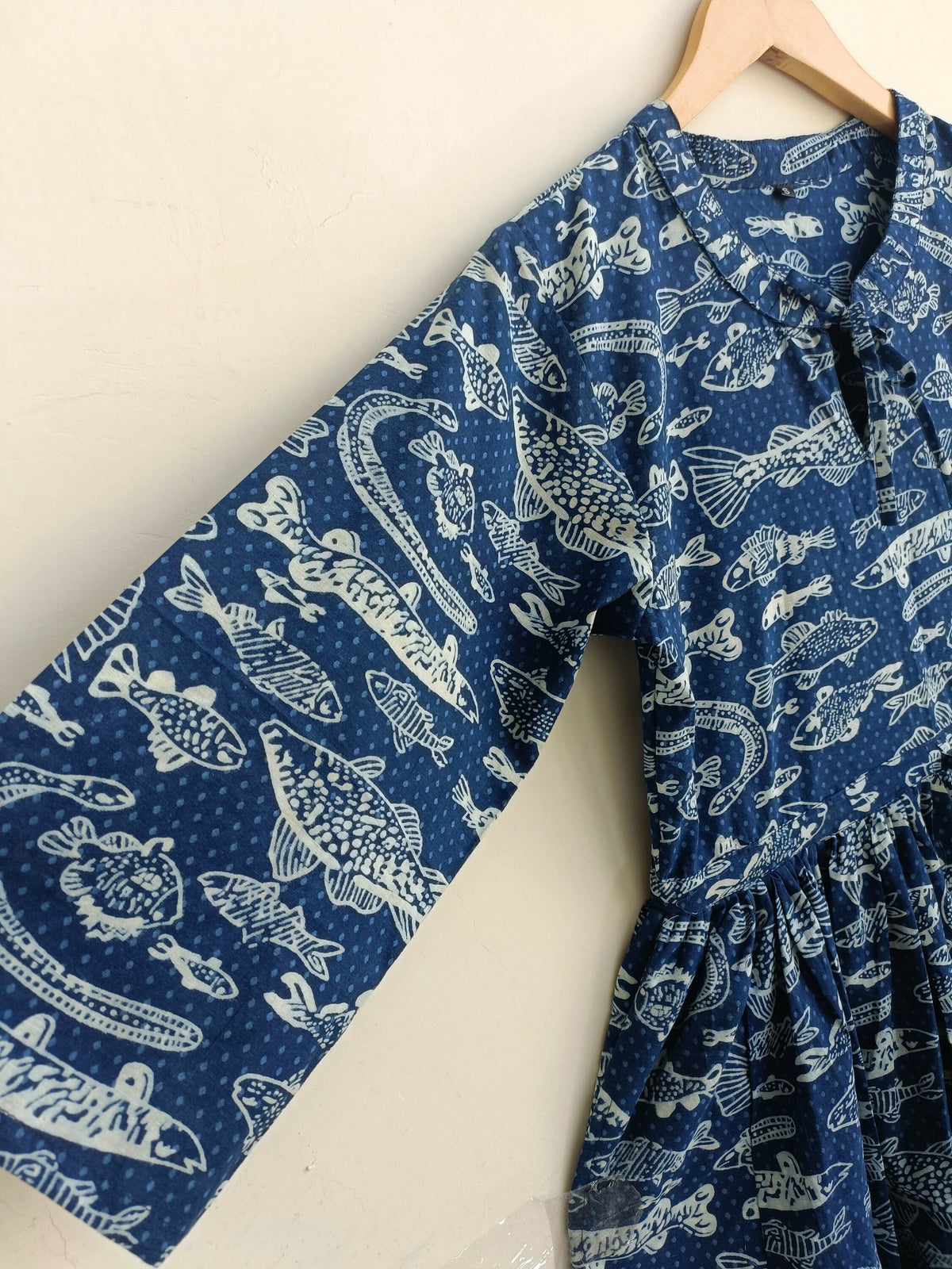 thumbnail image 4 of Block print Dress,Indian Cotton Dress,NooWork,Cotton Indian Dress,Handblock Print Dress,Indian Block Print , Indian Dress,Hand Print Dress, 4 of 8