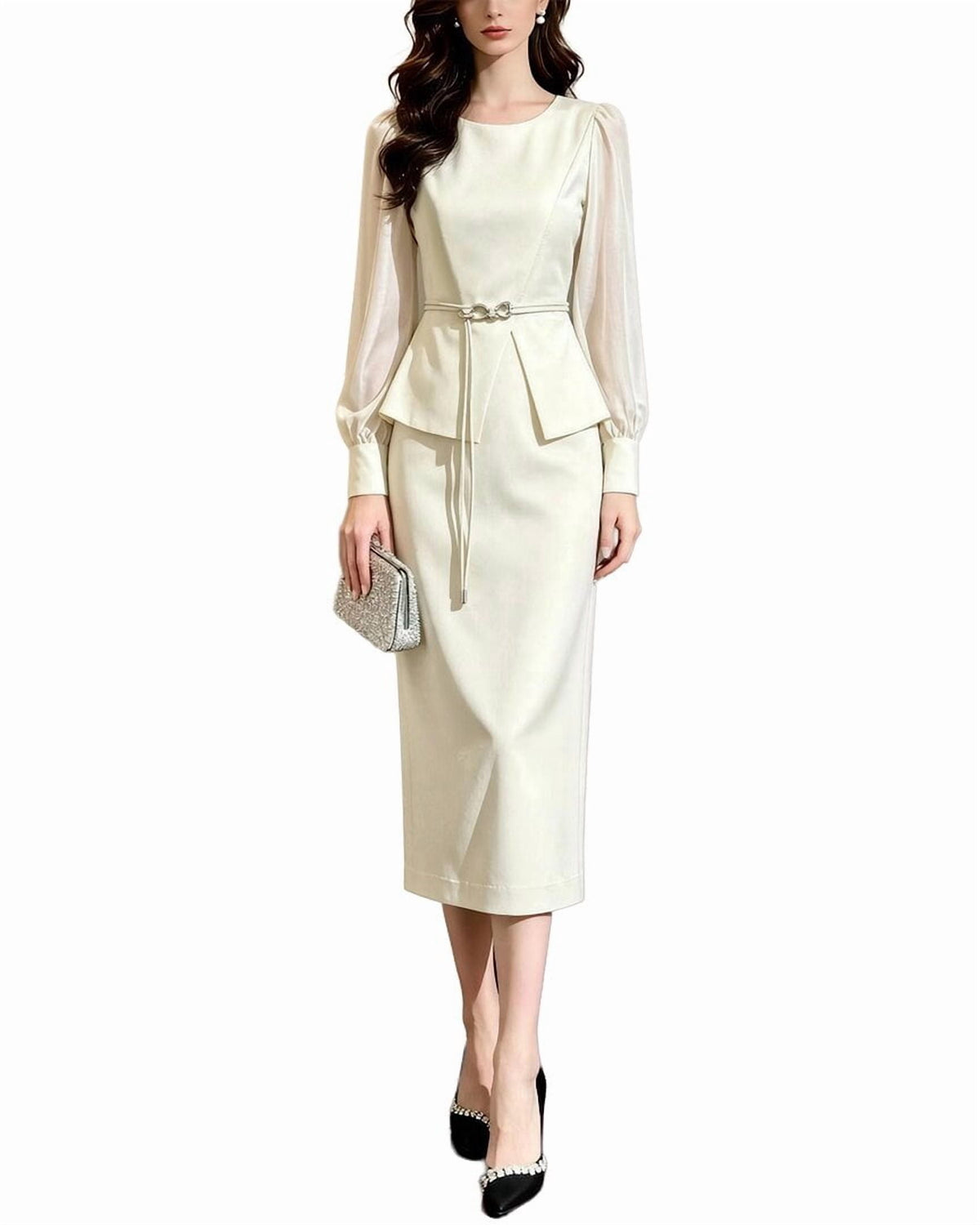 thumbnail image 1 of BRC By BURRYCO womens Midi Dress, 4, 1 of 3