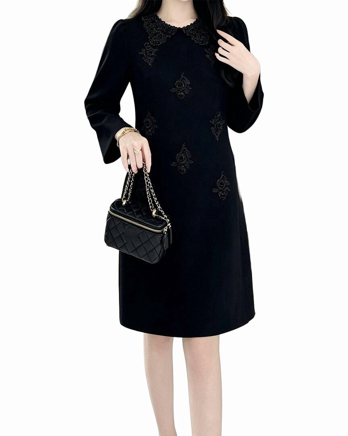 thumbnail image 1 of BRC By BURRYCO womens Solid Mini Dress, 10, 1 of 3