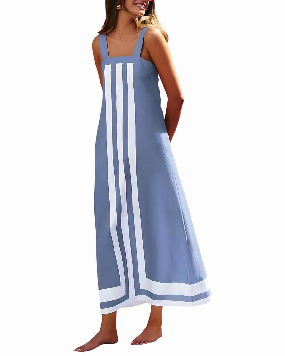 thumbnail image 1 of CAMILA BLANCO womens Maxi Dress, 4, 1 of 3