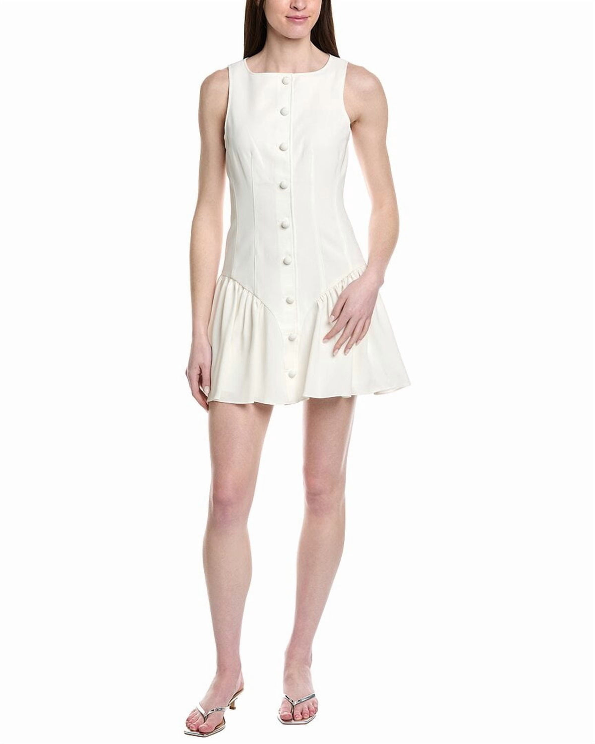 thumbnail image 1 of Cinq à Sept womens Royce Dress, 10, White, 1 of 4