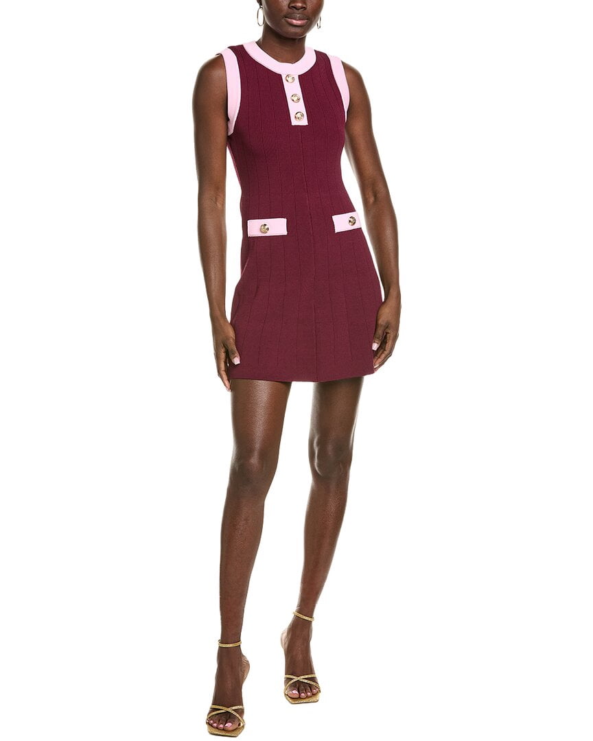 thumbnail image 1 of Endless Rose womens Contrast Mini Dress, XL, Pink, 1 of 3