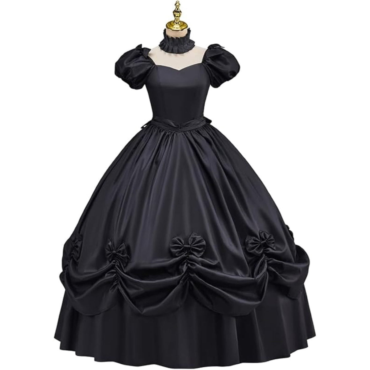 thumbnail image 1 of Gothic Southern Belle Victorian Dress Marie Antoinette Wedding Dress Ball Gown Rococo Masquerade Prom Dress, 1 of 6