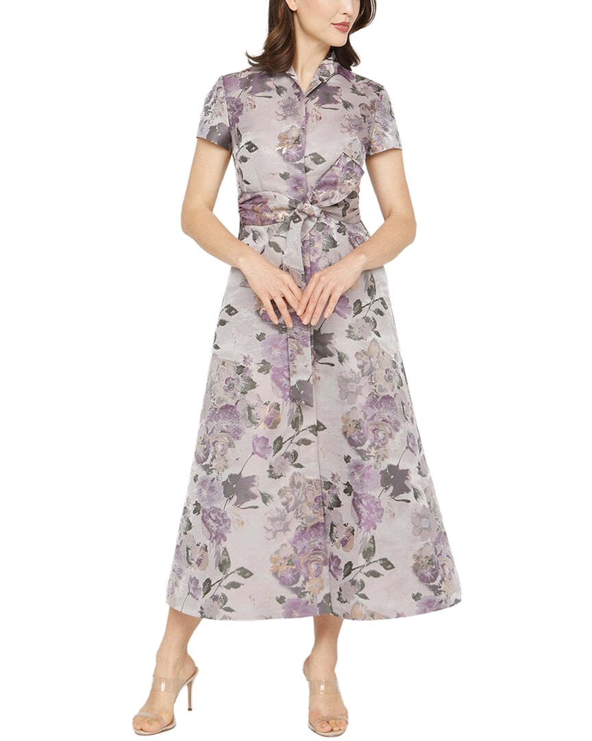 thumbnail image 1 of Kay Unger womens Robin Tea Length Dress, 6, 1 of 3
