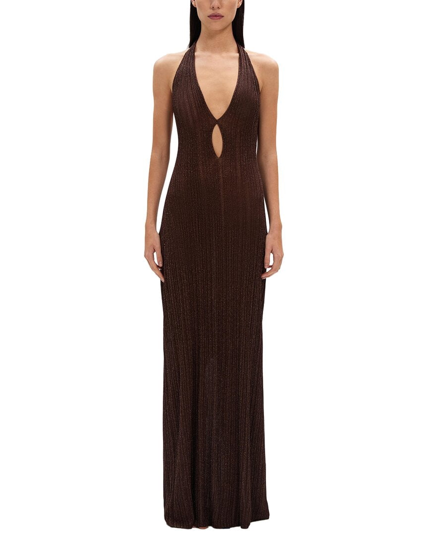 thumbnail image 1 of Misha womens The 'Echo' Sleeveless Knit Dress, xs, Brown, 1 of 3