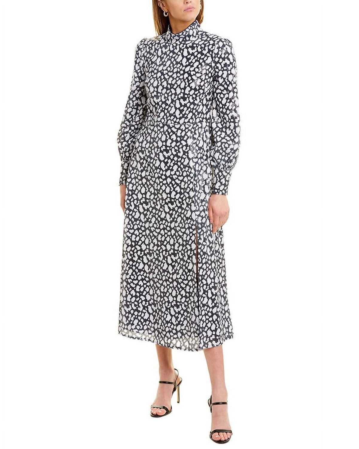 thumbnail image 1 of Olivia Rubin womens Maddie Midi Dress, 0, Black, 1 of 4