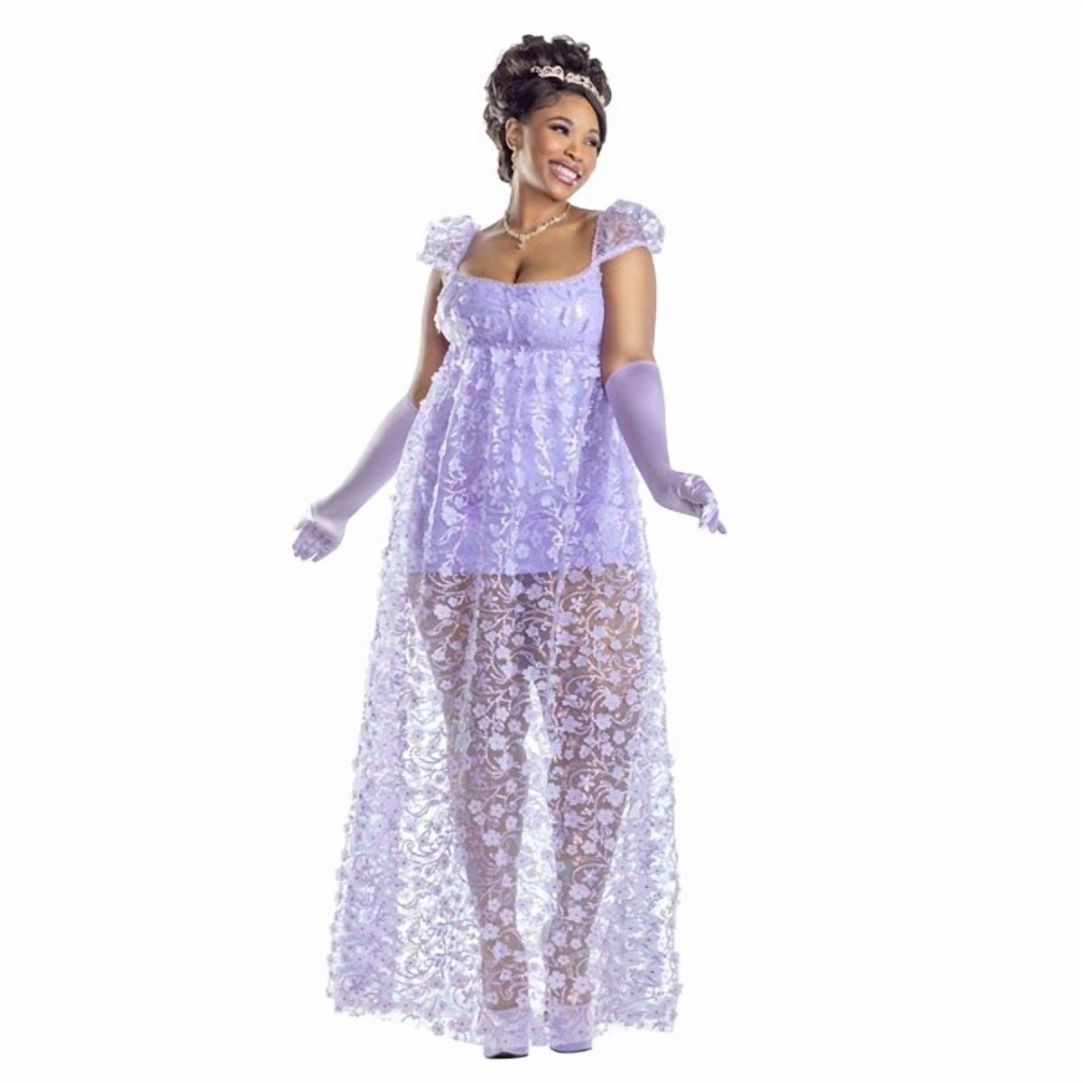 thumbnail image 1 of Plus Size Bridgerbabe Women's Costume Dress | TV Show Costumes, 1 of 6