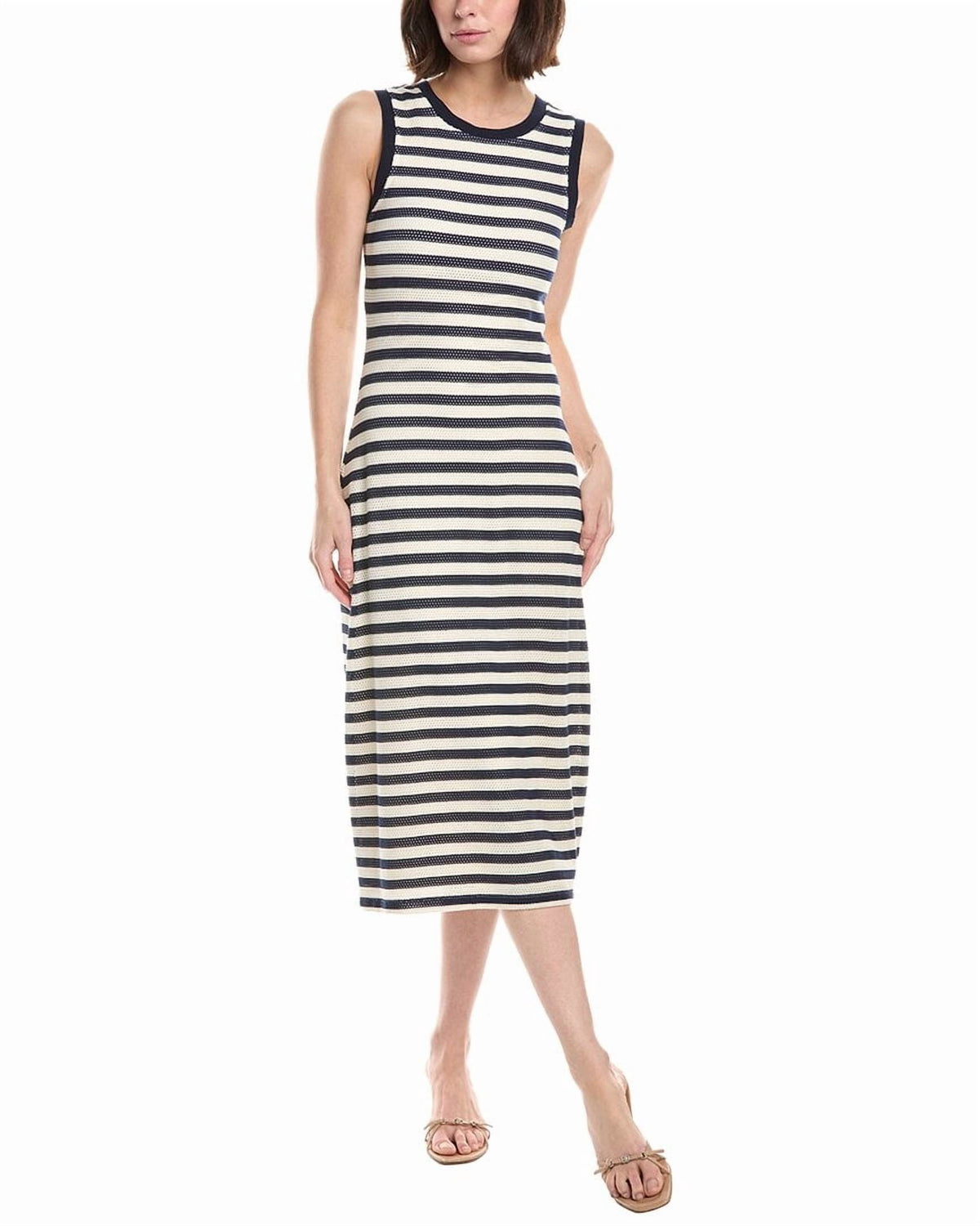 thumbnail image 1 of Ramy Brook womens Miranda Sleeveless Midi Dress, m, Navy, 1 of 4