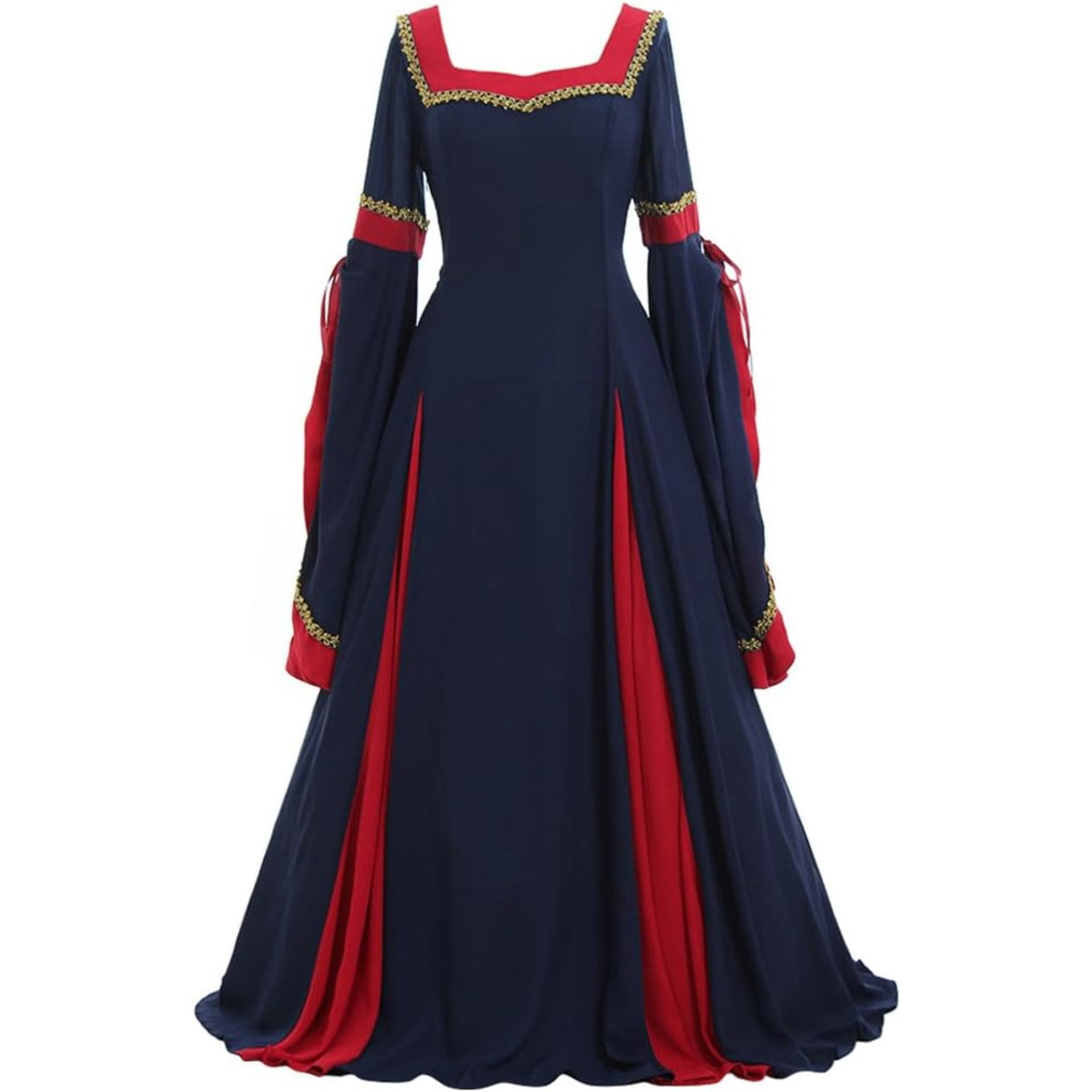 thumbnail image 1 of Renaissance Dress Women Medieval Costume Victorian Dresses Pirate Skirt Renaissance Fairy Elf Dress, 1 of 8