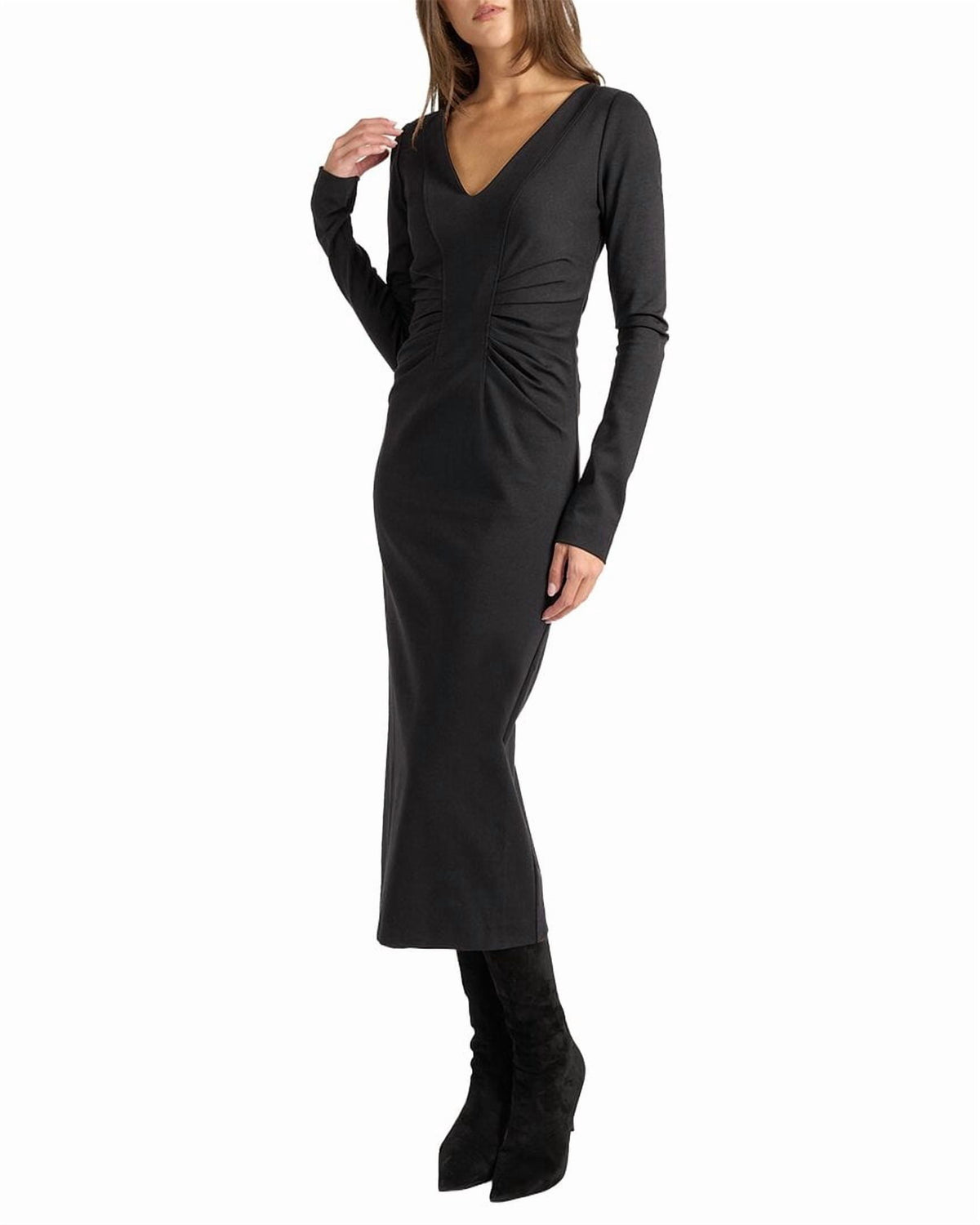 thumbnail image 1 of Santorelli womens Willa Midi Dress, 40, 1 of 4
