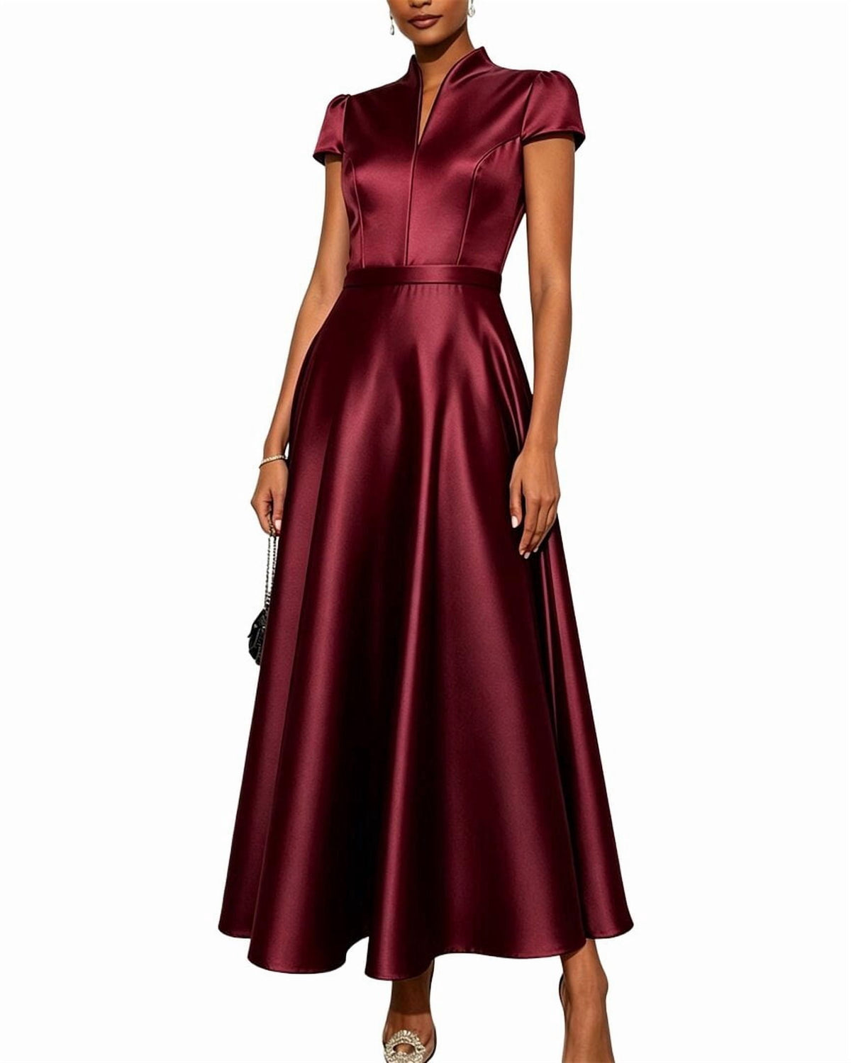 thumbnail image 1 of TAZGA womens Midi Dress, 12, 1 of 2