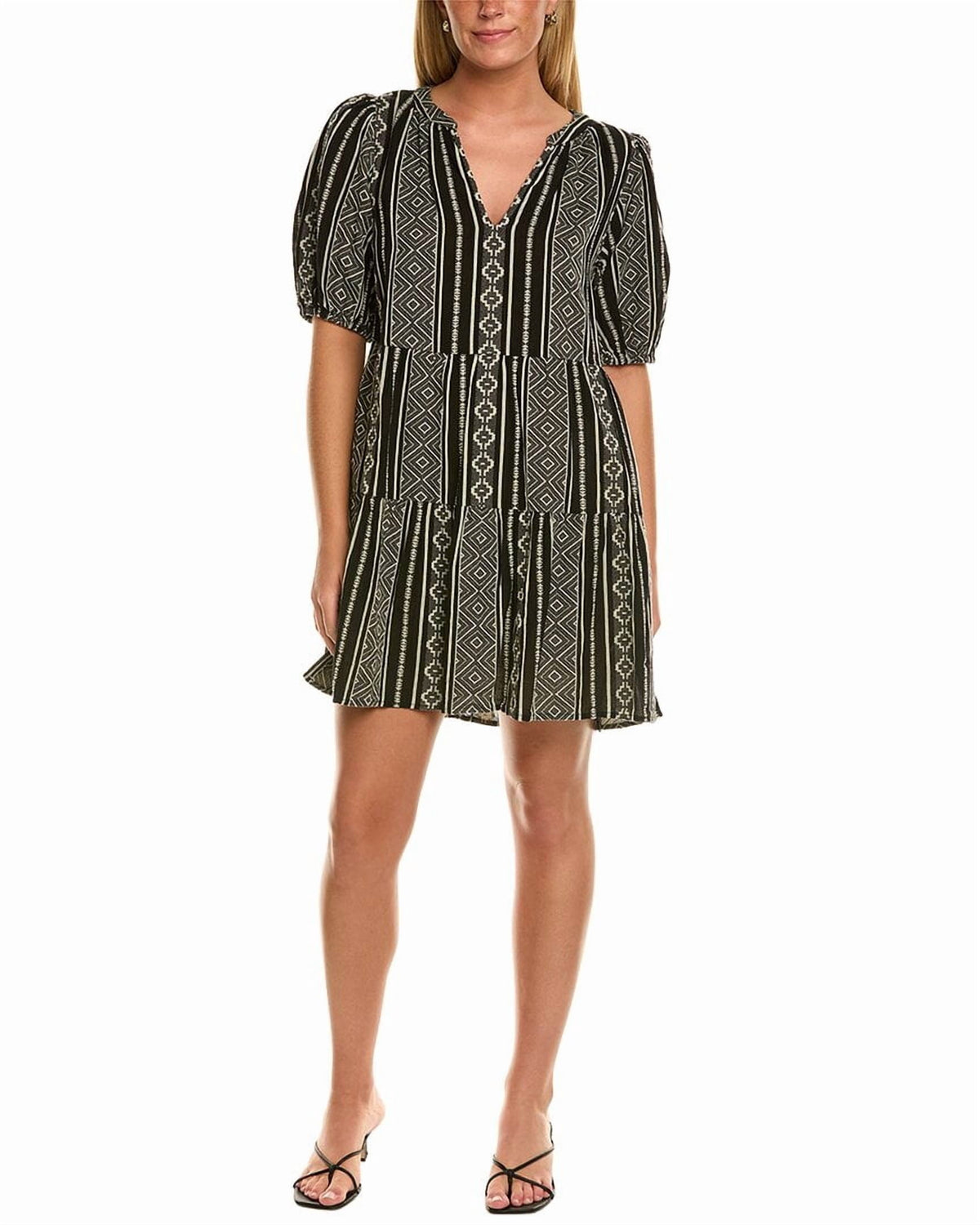 thumbnail image 1 of Velvet by Graham & Spencer womens Monique Mini Dress, xs, Black, 1 of 4