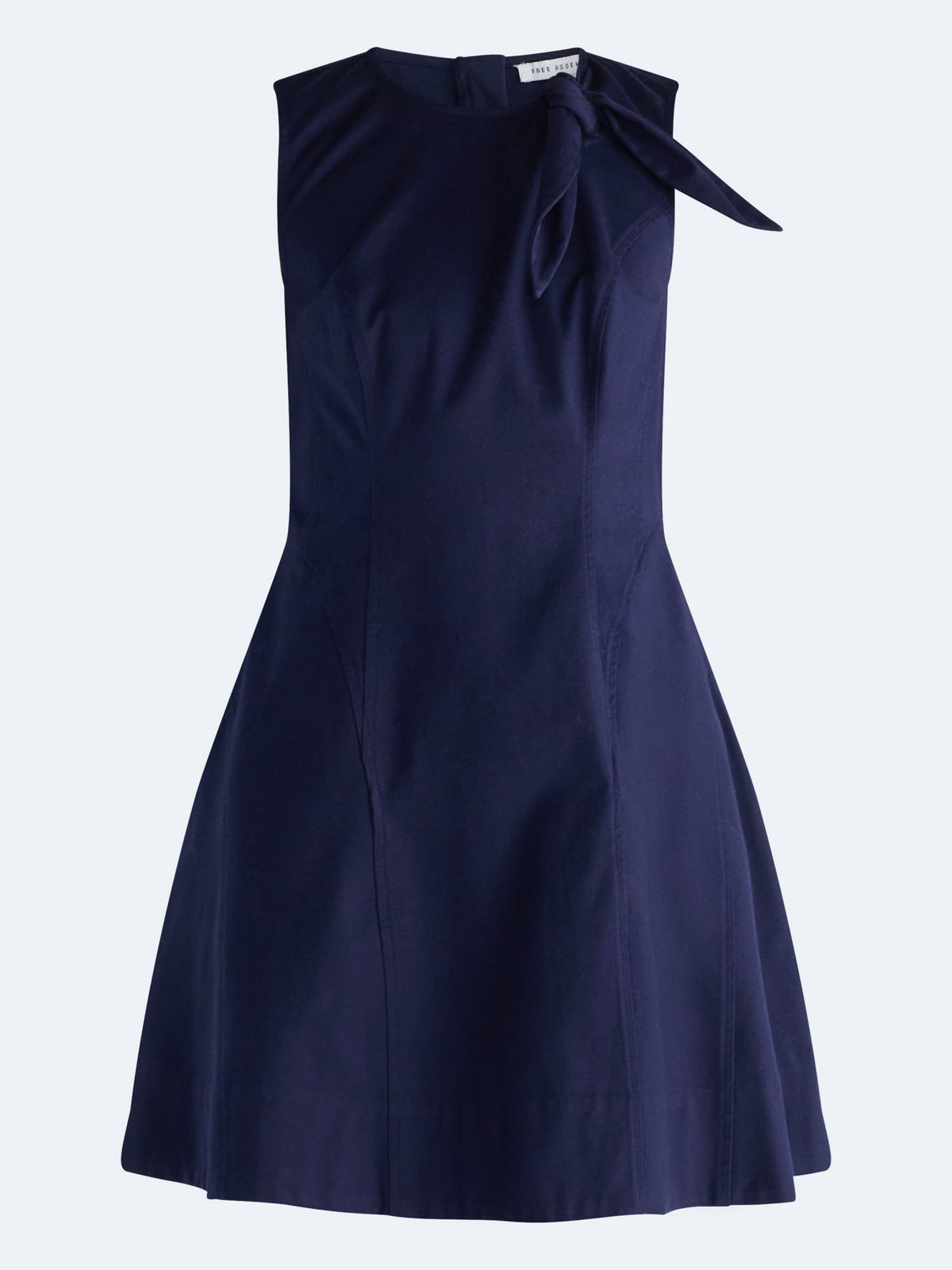 thumbnail image 5 of Free Assembly Women's Sleeveless Bow Neck Corset Mini Dress, Sizes XS-XXL, 5 of 5