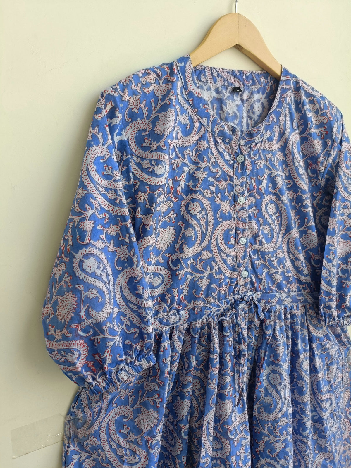 thumbnail image 4 of Block print Dress ,Indian Cotton Dress ,NooWork,Cotton Indian Dress,Handblock Print Dress,Indian Block Print,Indian Dress,Hand Print Dress, 4 of 8