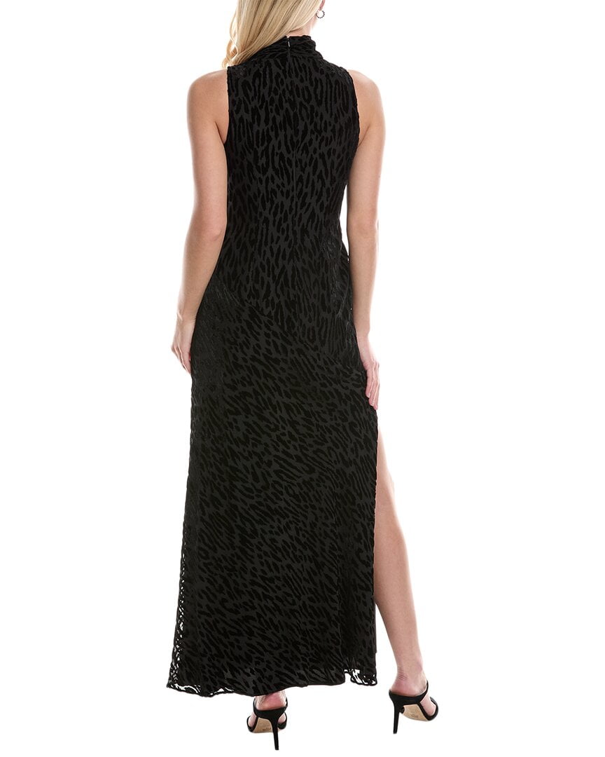 thumbnail image 2 of Halston womens Uma Gown, 0, Black, 2 of 3