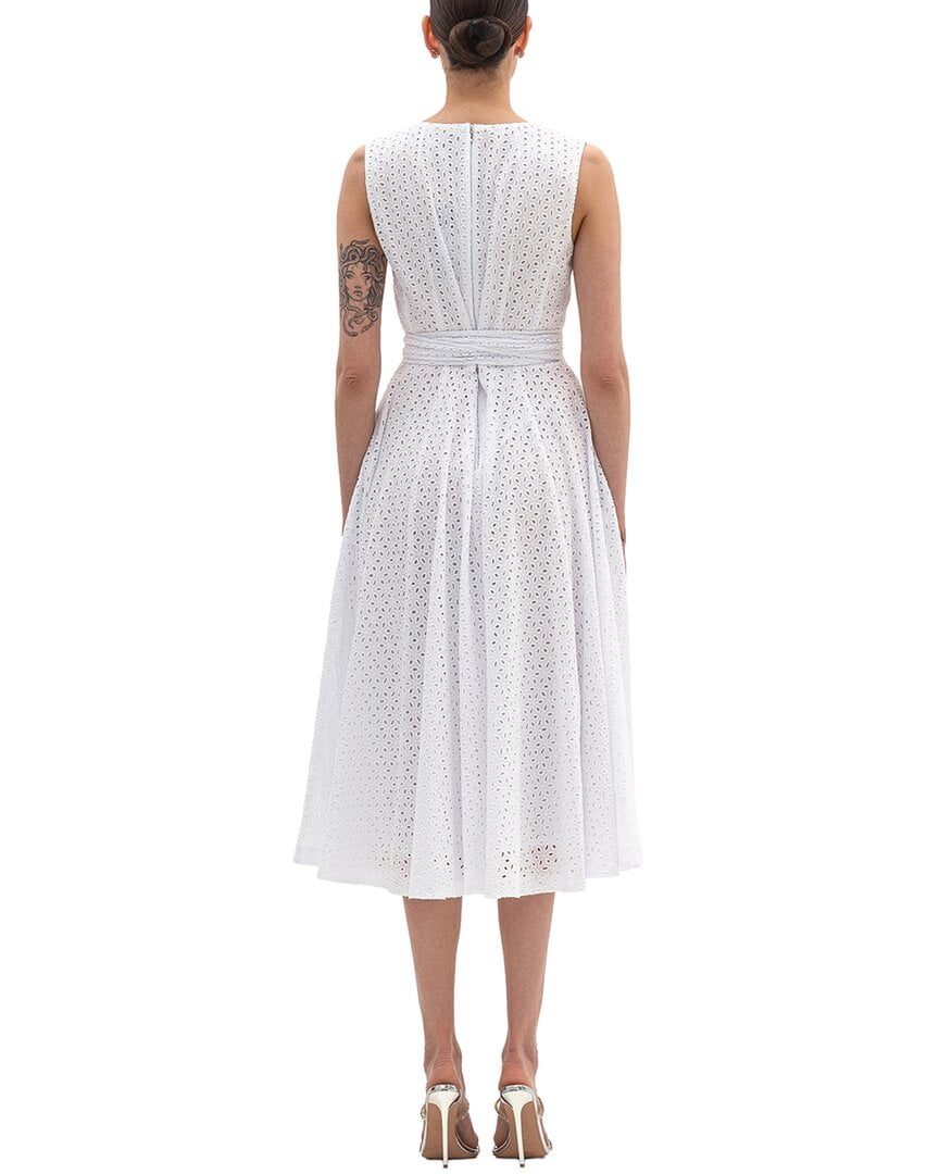 thumbnail image 2 of BGL womens Sleeveless Midi Dress, 4, White, 2 of 3