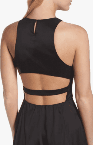 thumbnail image 4 of Vera Wang Womens Cut-Out Sleeveless Evening Dress, 4 of 4